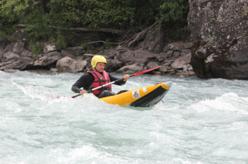 kayak inflatable alps durance