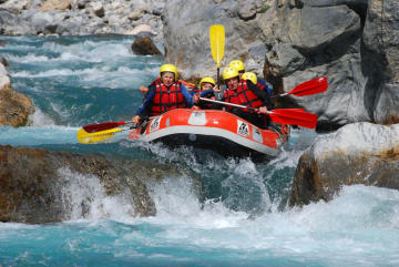 rafting in the guil